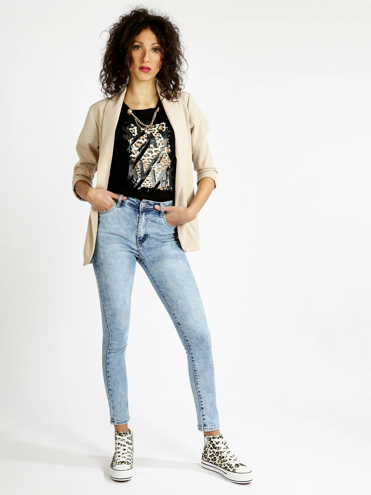 Solada Jean skinny femme